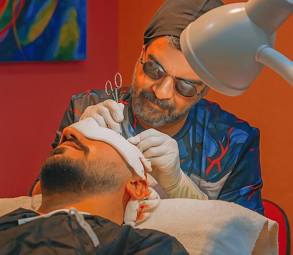 Hair transplant surgery